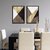 Kit de Quadros Elegance Gold Brown Duo - Quadros decorativos | Pirilampo Decor