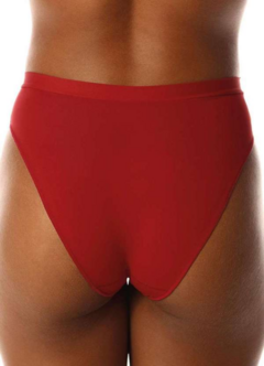 Calcinha Cavada Pele de Seda DeMillus, microfibra elástica light. Tam.: PE a XG