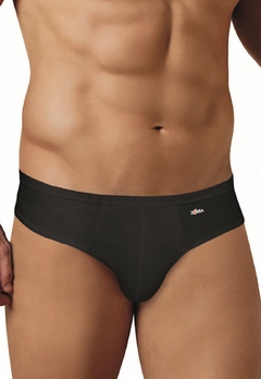 Cueca Slip Ligth, em malha 100% Algodão, frente dupla, elástico embutido.