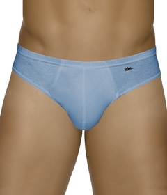 Cueca Slip Ligth, em malha 100% Algodão, frente dupla, elástico embutido.