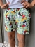 SHORT DE BAÑO MICKEY LUNARES VERDE