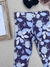 LEGGING FLOWER VIOLET TALLE 12 - Cacatua MAYORISTA