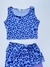 CONJUNTO POLLERA Y TOP PRINT CEREZA BLUE - comprar online