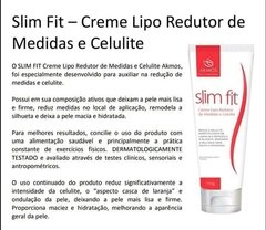 Kit adeus celulites com slim fit cápsulas e creme redutor