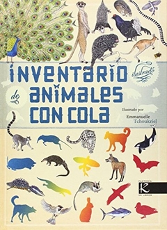Inventario ilustrado de animales con cola
