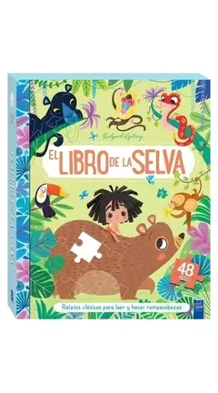 Cuentos clásicos con rompecabezas: El libro de la selva