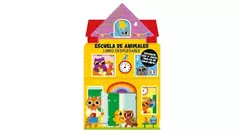 Libro desplegable: Escuela de animales