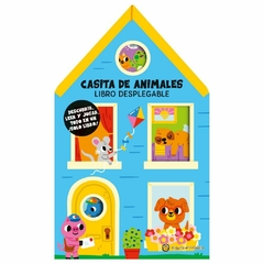 Libro desplegable: Casita de animales