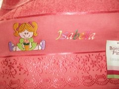Toalha Infantil Bordada para Menina - comprar online