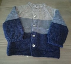 Conjunto Casaquinho e Touca tricô para bebê até 18 meses - comprar online