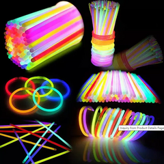 50 Pulseras Luminosas Quimicas De Neon