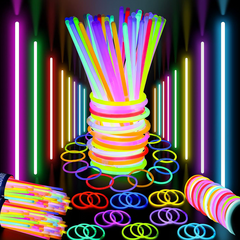 50 Pulseras Luminosas Quimicas De Neon en internet