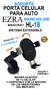 Soporte Porta Celular EZRA HL18 Extensible para Telefono Auto Rotación Gira 360° Sopapa - comprar online