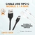 Cable Mobile usb carga y datos Carga Rapida 1.2 Metros 3.1a MICRO-USB / USB C o LIGHTNING - comprar online