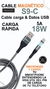 Cable Usb C Magnetico TRANYOO Carga Rapida Reforzado Datos - comprar online