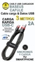 Cable Usb Tipo C Carga Rapida Baseus Mallado Reforzado largo 3 metros - comprar online
