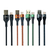 Cable USB cargador Aitech reforzado textil 2.4 a carga rapida - tienda online