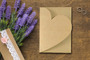 Envelopes para convites Coração em Kraft