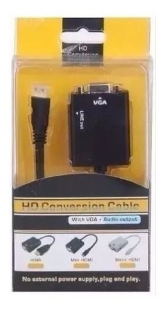 ADAPTADOR HDMI P/ VGA