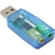 ADAPTADOR PLACA DE SOM (USB) ENTRADA P2 FONE E MICROFONE - SKNUP 181