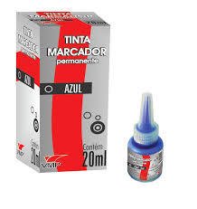 TINTA MARCADOR PERMANENTE 20ML VERMELHO