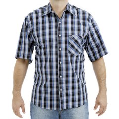 Camisa Masculina Manga Curta Xadrez Red Western na internet