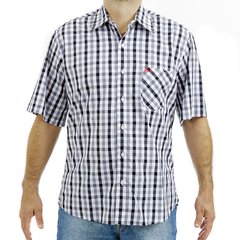 Camisa Masculina Manga Curta Xadrez Red Western - V.P. COUNTRY VILLE