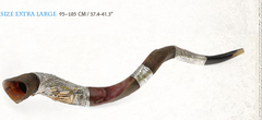 Shofar Plata Antilope/Yemenita XL , 89-99 Cm. +Manual