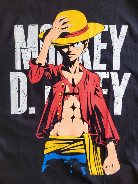 Camiseta ONE PIECE - Luffy chapéu na internet