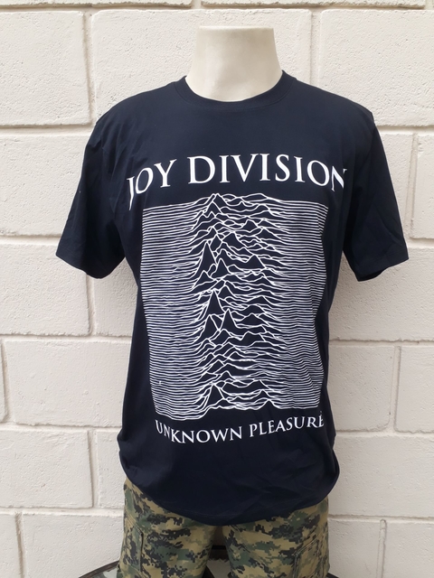 Camiseta Joy Division - Unknown Pleasures na internet