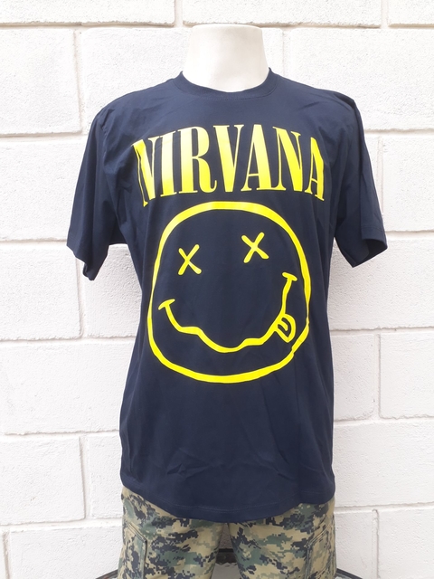 Camiseta Nirvana - Smile
