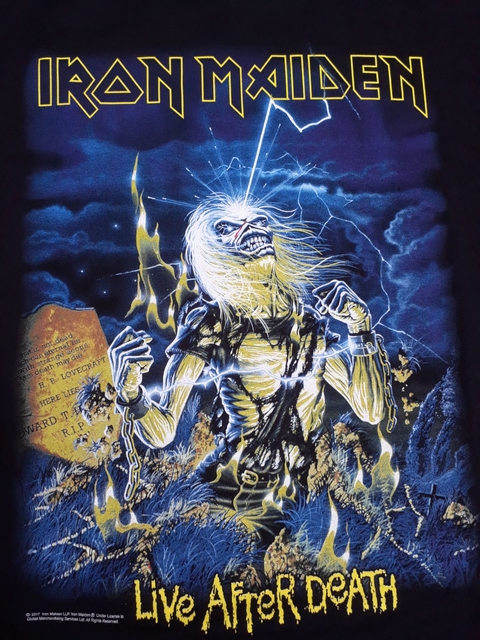 Camiseta Iron Maiden Live After Death - comprar online