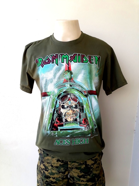 Camiseta Iron Maiden - Aces High