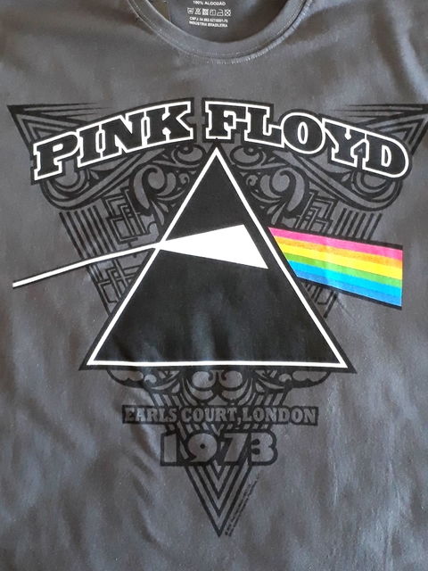 Camiseta Pink Floyd - CINZA Dark side of the moon vintage - comprar online