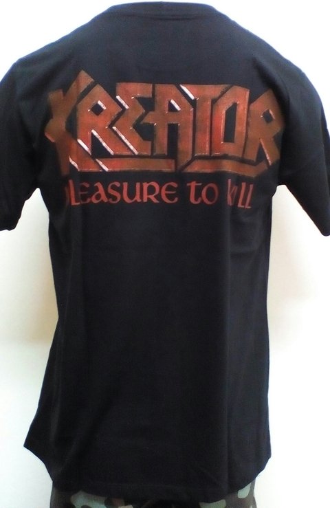 Camiseta Kreator - Pleasure to Kill na internet