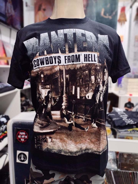 Camiseta Pantera - Cowboys From Hell