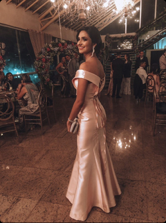 VESTIDO DE FESTA EM ZIBELINE