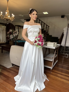 vestido de noiva simples 