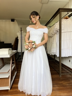 vestido de noiva simples em brasilia 