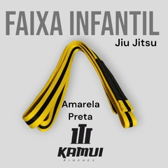 Faixa Kamui - Amarelo e Preto