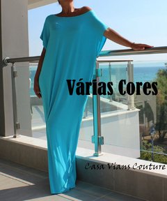 Vestido Caftan Bohemian - Atelier CV Couture