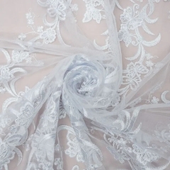 Vestido Noiva Clean Tule Bordado Plus - comprar online