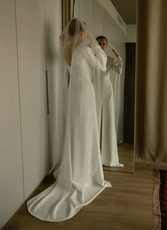 Vestido Noiva Luxo Clean Minimalista - comprar online