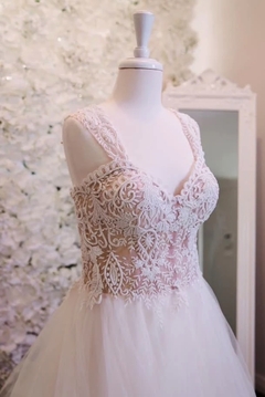 Vestido Noiva Tule Bordado Princesa - comprar online