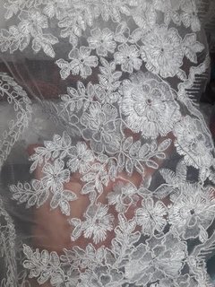 Vestido Noiva Tule Bordado Begonia - comprar online