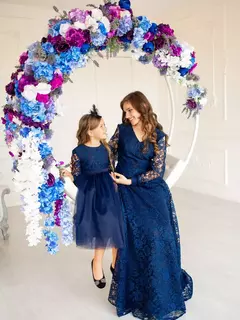 Vestidos Tal Mãe Tal Filha Festa Tule & Renda - Atelier CV Couture