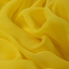 vestido daminha amarelo