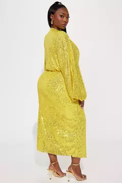 Vestido Envelope Fenda Paetês - Atelier CV Couture