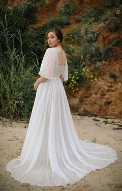 Vestido Noiva Vintage Seda Bohemian - comprar online
