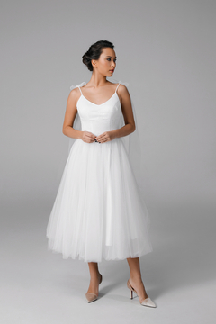 Vestido Noiva Midi Tutu Luxo - comprar online